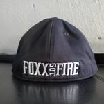 Beyond The Fire Flex Fit Hat-Black with Green/White Logo