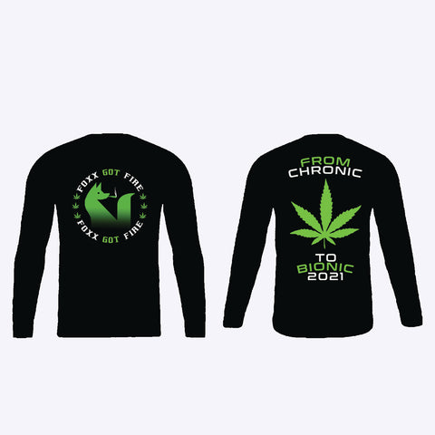 Chronic to Bionic Long Sleeve Shirt-Black