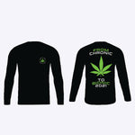 Chronic to Bionic Pocket Tee Long Sleeve Shirt-Black