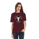 Family First Short Sleeve-Burgundy