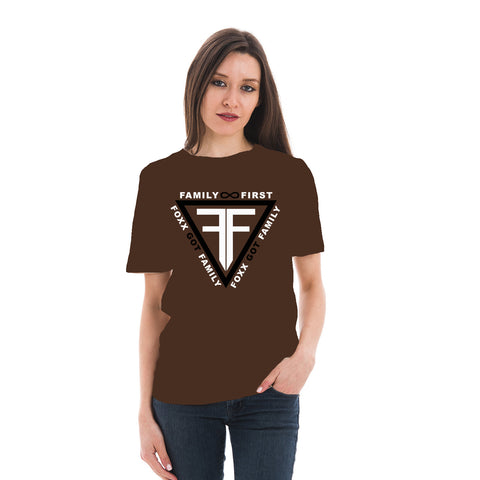 Family First Short Sleeve-Chestnut