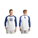 Beyond The Fire Baseball Shirt-Dodger Blue