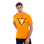 Family First Short Sleeve-Electric Orange