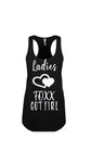 Ladies Love Foxx Got Fire Tanks (2 heart)