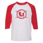 Beyond the Fire Baseball Shirt-Red & White