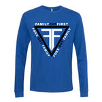 Family First Long Sleeve-Royal