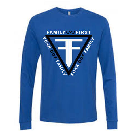 Family First Long Sleeve-Royal